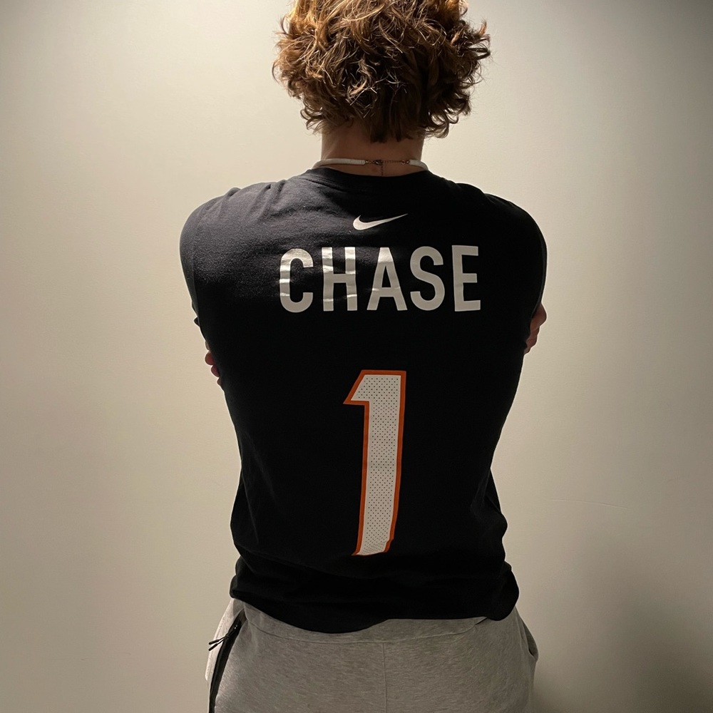 Nike Jamaar Chase T-Shirt Jersey Mens Cincinnati Bengals Shirt